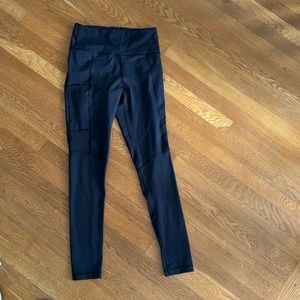 Black workout leggings